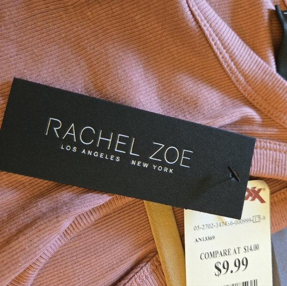 Rachel Zoe Dusty Rose Tank Top - Picture 5 of 6